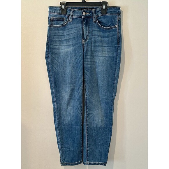 Judy Blue Dark Wash Relaxed Fit Straight Leg Jeans Size 29 EUC!!! - Picture 2 of 7